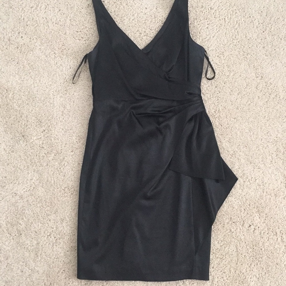 White House Black Market silk formal dress